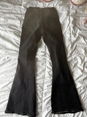 Flying monkey flare jeans- black